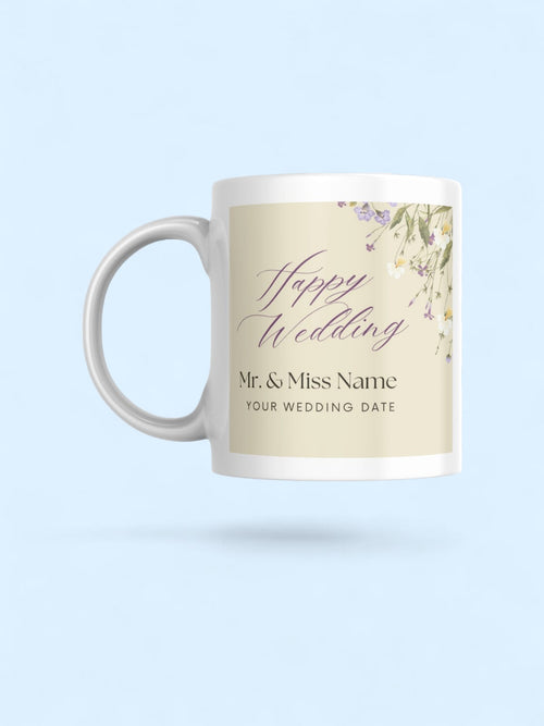 Personalized Coffee Mug for Wedding Gift