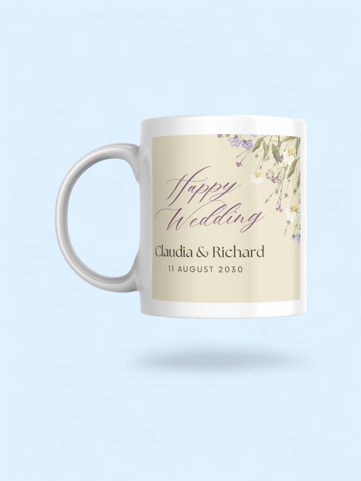 Personalized Coffee Mug for Wedding Gift
