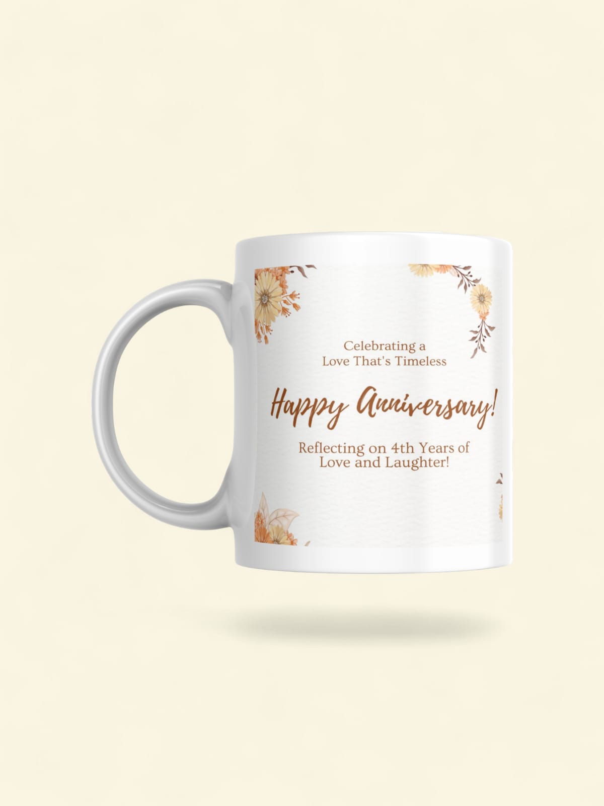 Personalized Coffee Mug for Anniversary Gift